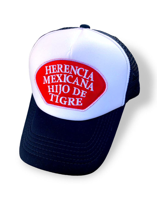 Gorra Herencia Mexicana Azul con Blanco